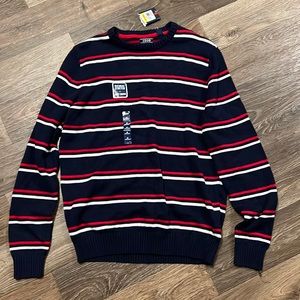 Mens IZOD striped sweater